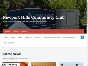 newporthillscommunityclub.org