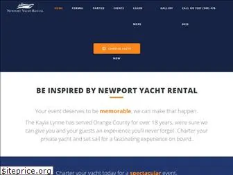 newportyachtrental.com