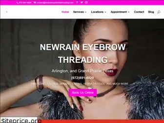 newraineyebrowthreading.com