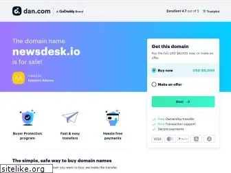 newsdesk.io