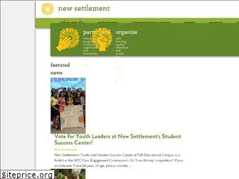 newsettlement.org