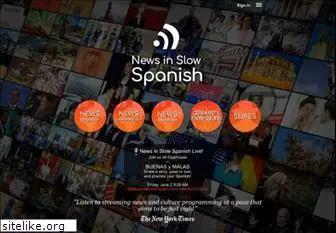 newsinslowspanish.com