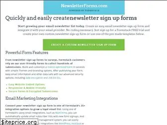 newsletterforms.com