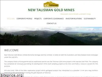 newtalismangoldmines.co.nz