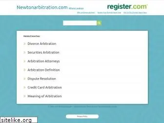 newtonarbitration.com