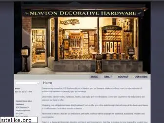 newtondecorativehardware.com