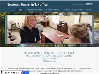 newtowntownshiptaxoffice.com