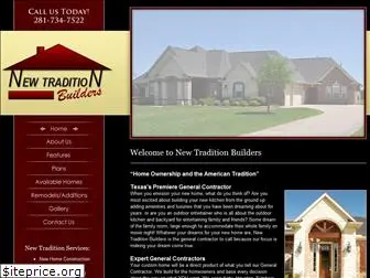 newtraditionbuilderstx.com