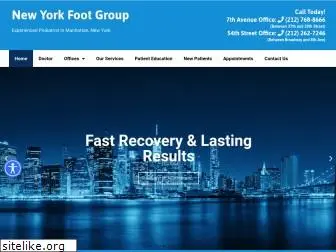 newyorkfootgroup.com