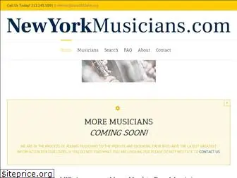 newyorkmusicians.com