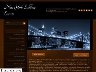 newyorksublimeevents.com