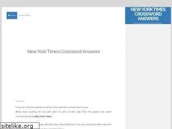 newyorktimescrossword.net