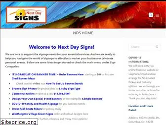 nextdaysignscols.com