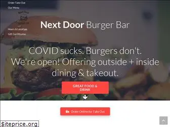 nextdoorburgerbar.com