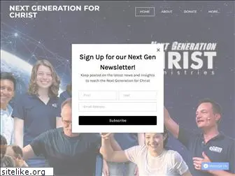 nextgenerationforchrist.com