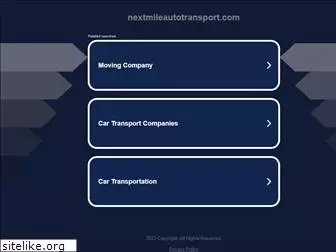 nextmileautotransport.com