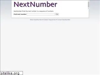 nextnumber.com