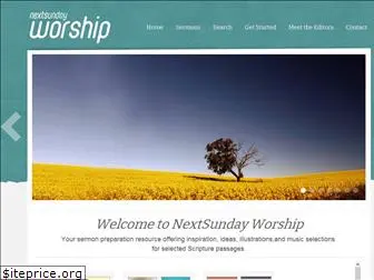 nextsundayworship.com