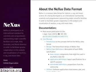 nexusformat.org