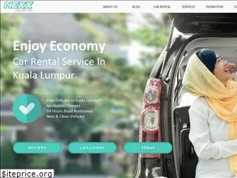 nexxcarrental.com