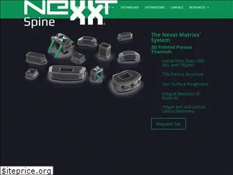 nexxtspine.com