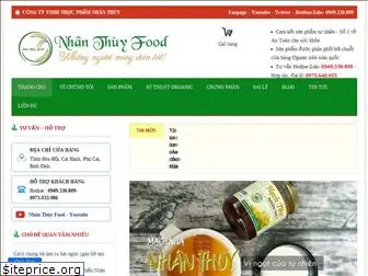 nhanthuyfood.com