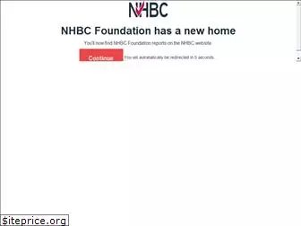 nhbcfoundation.org