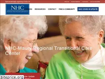 nhcmauryregional.com