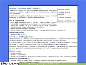 niagaracomplianceaudit.ca