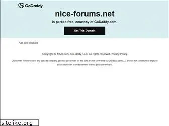 nice-forums.net