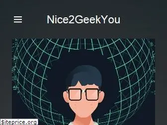 nice2geekyou.com