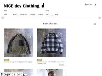 nicedesclothing.com