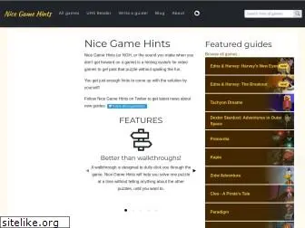 nicegamehints.com