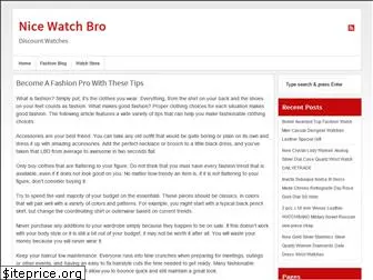 nicewatchbro.com