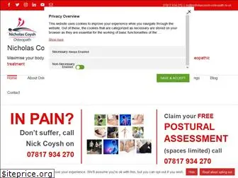 nicholascoysh-osteopath.co.uk