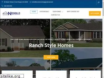 nichollsconstruction.com