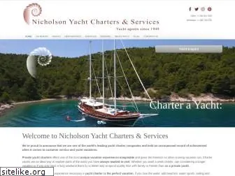 nicholsoncharters.com