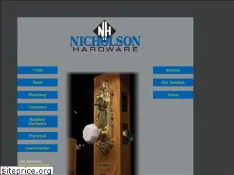 nicholsonhardware.com