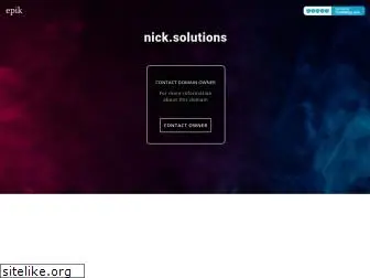 nick.solutions