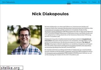 nickdiakopoulos.com