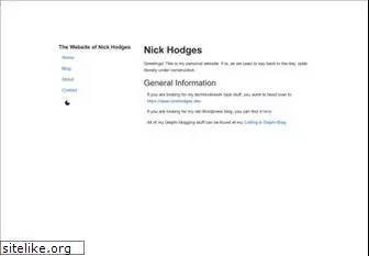 nickhodges.com