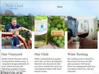 nicklecreekvineyard.com