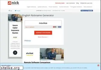 nicknamemaker.net