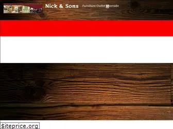 nicknsonsfurniture.com