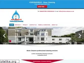 nicks-cleaners.co.uk