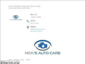 nicksautocare.net