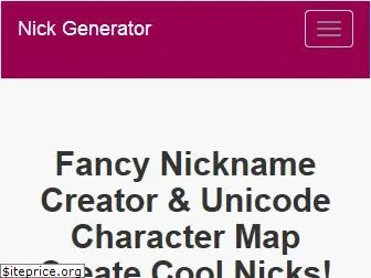 nicksgenerator.com