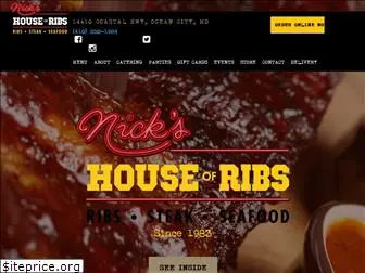 nickshouseofribs.com