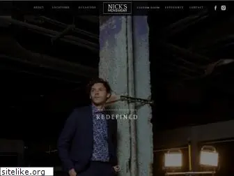 nicksmenswear.com