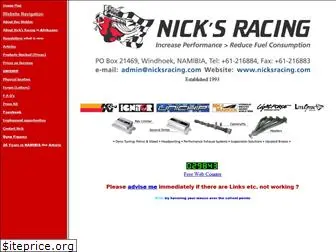 nicksracing.com